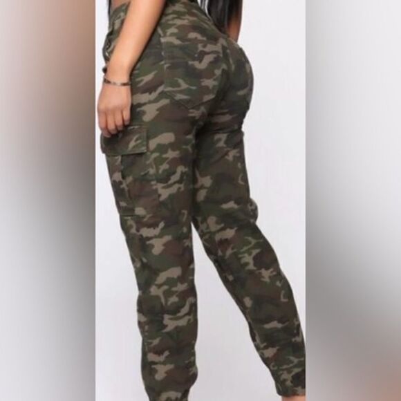 Cadet Camp Pants - Camo- Worn Once - Picture 3 of 7